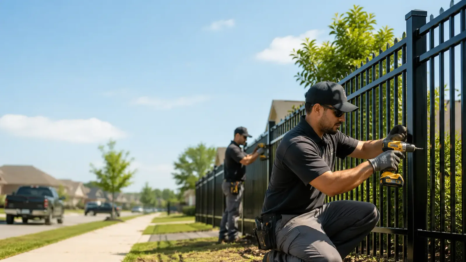 Metal Fence Installation in Cleveland, NY